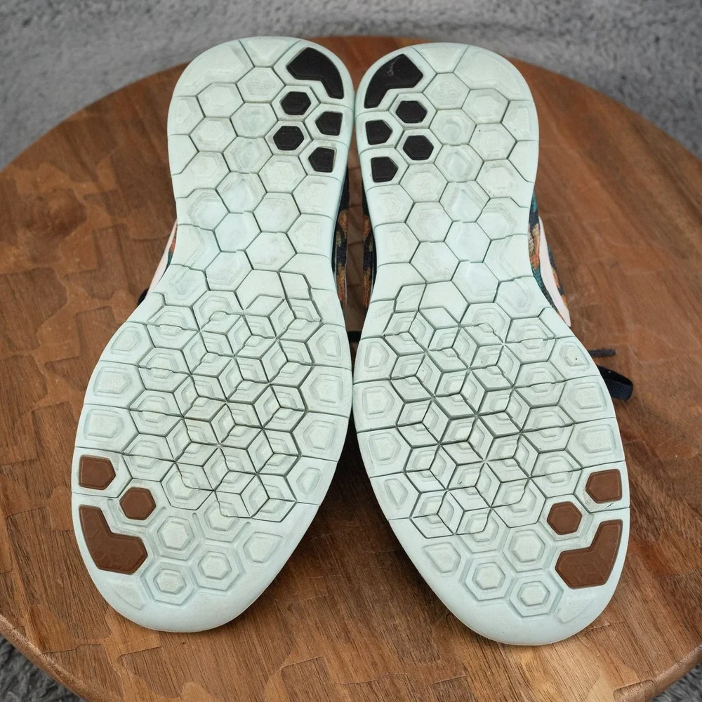 Women Nike Free 5.0 Floral Photosynthesis Shoes Size 6
